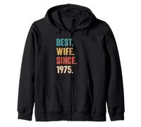 Best Wife Since 1975-48th Wedding Anniversary Epic 48 Year Zip Hoodie