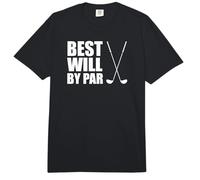 Best Will By Par Golfer Name Pun Comfort Colors Adult Heavyweight T-Shirt
