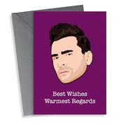 Best wishes David Schitt's Creek card