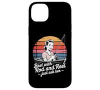 Best With Rod And Reel Just Ask Her Retro Case for iPhone 14 Plus