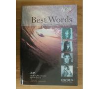 Best Words : : " Poetry Is , " The Best Words In The Best Order " : AQA , GCSE : (English Literature , Specification B : 2005 Onwards :)