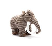 Best Years | Knitted Brown Stripe Woolly Mammoth Dinosaur Soft Toy | Baby Safe from Birth | Machine Washable | 24cm x 17cm | Ethically Sourced for Kids