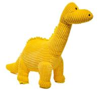 Best Years | Original Corduroy Yellow Diplodocus Dinosaur Soft Toy | Baby Safe from Birth | Machine Washable | 27cm x 40cm | Ethically Sourced for Kids