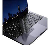 Bestac Ultra Thin Clear Keyboard Cover, Compatible with 2021-2025 M1/M2/M3/M4/M5 Pro/Max MacBook Pro 14/16 & MacBook Air 13/15, US ANSI Layout (Translucent Tinted)