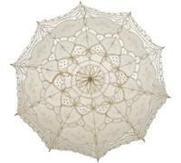 Bestage 33 Handmade Oiled Bamboo Silk Parasol Umbrella for Chinese Japanese Art, Classical Dance, Weddings, Photography, Costumes, Cosplay and Decorations