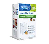 BestAir E2R Extended Life Replacement Paper Wick Humidifier, Emerson & Kenmore Models, 6.5" x 5.5" x 11.5", Single Pack (2 Filters), No Size, No Color