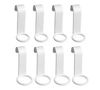 BestAlice Bottle Rack Hook Bracket Bottle Hanger Hook Shower Gel Bottle Rack Hook Self Multipurpose Strong Bearing Shampoo Organizer Hook for Bathroom Kitchen