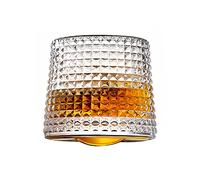 BestAlice Old Fashioned Liquor Glasses - Stemless Tilted Whiskey Glasses for Home, Beer and Wine