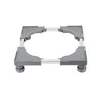 BestAlice Washing Machine Base Mini Fridge Stand, Universal Mobile Base Multi-Functional Adjustable Base for Washer and Dryer, Washing Machine Refrigerator Stand (4 Feet)