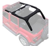 BESTAOO Roll Bar Padding for 2018-2023 Jeep Wrangler JL Unlimited 4 Door, Black Neoprene Roll Cage Full Protector Cover