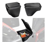 BESTAOO Wheel Well Storage Bag Rear Trunk Organizer for 2018-2023 Jeep Wrangler JL JLU 4XE & Gladiator JT 2/4 Door, Interior Accessories, Left & Right Side, Black, 2 Pack