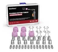 Bestarc AG60P Plasma Cutter Consumables Cutting Torch Tip Nozzles 40 pcs Suitable for AG60 WSD60 AG60P BTC500DP BTC650DP