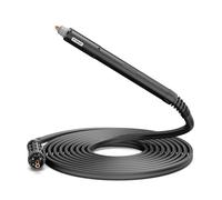 Bestarc CNC Plasma Cutting Torch, 60A Non-HF Blow Back Pencil Torch | Non-HF Blow Back Pilot Arc Plasma Cutting Straight Pencil Torch, 32 Feet Length for CNC table