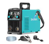 bestarc Plasma Cutter, [Blow Back Pilot Arc][Large LED][Air Sensor] 60A Non-HF bestarc Plasma Cutter Machine 110V/220V Dual Voltage, 5/8" Clean Cut 4/5" Max Cut, Post Flow, 2T/4T for Beginners DIY