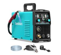 bestarc Plasma Cutter, CUT55A 55Amps LED Large Screen Display, 110/220V Dual Voltage, IGBT Inverter Plasma Cutting Machine (CUT55A 110/220V)