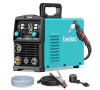 bestarc Plasma Cutter, CUT55A 55Amps LED Large Screen Display, 110/220V Dual Voltage, IGBT Inverter Plasma Cutting Machine (CUT55A 110/220V)