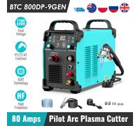 bestarc Plasma Cutter Machine BTC800DP Pilot Arc 9th Gen 80A Digital Screen Display 220V 380V Plasma Cutter 220V
