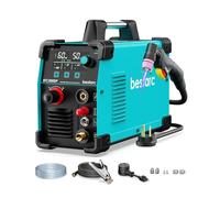 bestarc Plasma Cutter, Pilot Arc BTC500DP 7th Generation 50Amps Screen Display Dual Voltage 110/220V Digital Plasma Cutting Machine (BTC500DP 7Gen 110/220V)