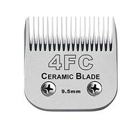 BESTBOMG Pet Clipper Blades - Shaving Head Compatible with Oster, Wahl, Andis (9.5mm 4FC) - Detachable Stainless Steel Ceramic Blade