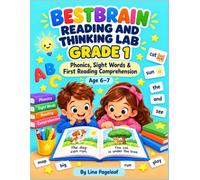 BESTBRAIN READING AND THINKING LAB - GRADE 1: Phonics, Sight Words & First Reading Comprehension