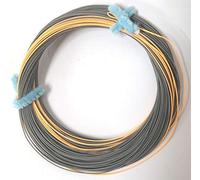 BestCity Fly Fishing Running Line for Shooting Heads 0.55mm Orange/Grey Welded LoopsUK