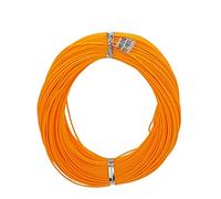 BestCity Fly Fishing Running/Shooting Line 0.42mm 1 Welded Loop (Orange)