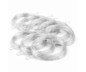 BestCity Fly Fishing Tapered Leaders with Loops Pack of 10 2X 3X 4X 5X 6X Clear Nylon Trout Fly Fishing Leaders