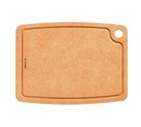 BESTCOOK Wood Fibre Chopping Board with Juice Groove, Dishwasher Safe Compostite Cutting Board with Non-Slip Feet, High Density, BPA-Free, Knife Friendly, Non-Toxic, Durable for Kitchen Meat Fruit