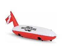 BestDivers Buoy Torpedo with Flag and Silhouette