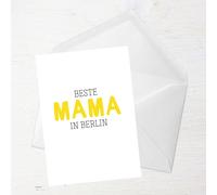 Beste Mama In Berlin Greetings Card - Standard Card