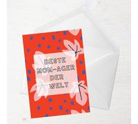 Beste Mom-ager Der Welt Greetings Card - Standard Card