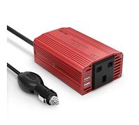 BESTEK 300W Power Inverter DC 12V to 230V AC Converter with AC Outlet and 4.8A Dual USB Car Charger
