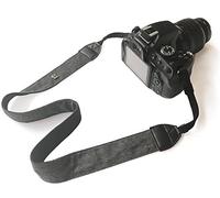 Bestele Camera Shoulder Neck Belt Strap, Soft Vintage Print Camera Straps for Women Men for DSLR/SLR/Nikon/Canon/Sony/Lumix/Fujifilm/Rico/Samsung/Pentax/Olympus etc.(Soft Black)