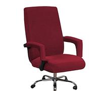 Bestenrose Office Chair Cover Stretch Computer Desk Chair with Arm Covers