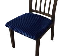 Bestenrose Soft Plush Dining Chair Cover Dining Chair Covers for Seat Chair Slipcovers Stretch Stuffed Seat Covers for Dining Room kitchen Chairs Removable Chair Seat Cushion Cover