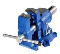 BestEquip Multipurpose Vise 6-Inch Bench Vise 360-Degree Rotation Clamp on Vise with Swivel Base and Head Heavy Duty Multi-Jaw Vise for Clamping Fixing Equipment Home or Industrial Use