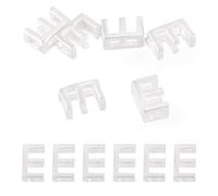 Bestewelry 6 Pcs 925 Sterling Silver Hollow Initial Beads Letter E Electroplated Alphabet Beads Capital Letter E Silver Bead for Jewelry Making DIY Bracelet Necklace Crafts