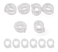 Bestewelry 6 Pcs 925 Sterling Silver Hollow Initial Beads Letter Q Electroplated Alphabet Beads Capital Letter Q Silver Bead for Jewelry Making DIY Bracelet Necklace Crafts