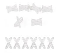 Bestewelry 6 pcs Sterling Silver Hollow Letter Beads Letter X Initial Beads Alphabet Loose Spacer Charms Bead for Name Bracelet Necklace Jewelry Making