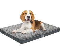 Bestfor Orthopedic Washable Pet Bed Sofa - Memory Foam Pillow Mattress with Bamboo Charcoal, Anti-Odor, Calming Comfort Cushion for Dogs, Cats - Medium, Anti-Skid Bottom Medium