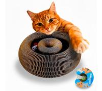 Bestfriend Curls Interactive Scratching Toy for Cats - The Ultimate Interactive Mental and Physical Exercise for Indoor Cats (1 Pack)