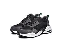 Bestgift Men's Safety Shoes, Fly Woven, Anti-Smash and Anti-Puncture site Safety Shoes, Work Safety Shoes Gray EU41/US7.5