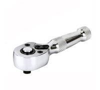 Bestgle 1/4" Square Drive Stubby Reversible Ratchet Wrench with 72-Tooth Small Ratchet Socket Wrench Tool
