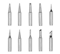 Bestgle 10pcs 900M Soldering Iron Tip Kit, Replacement Solder Tips for Hakko, Radio Shack, TENMA, ATTEN, Quick, Aoyue, Yihua & Other Soldering Stations