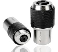 Bestgle 2-Piece Tap Socket Set, 3/8 Inch Drive Hand Tool, Extraction Tool with Adjustable Jaws, Suitable for Taps, Reamers, Screw Extractors, for Tight Spaces