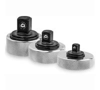 Bestgle 3Pcs Mini Palm Ratchet Set 1/4", 3/8", 1/2", Reversible Thumb Wheel Ratchet Wrenches, Thumb Lever Finger Ratchet Wrench Set for Tight Spaces