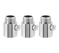 Bestgle 3Pcs Universal Shower Head Shut-Off Valve, G1/2 Water Control On/Off Valve Replacement Part for Handheld Shower, Faucet & Bidet Sprayer
