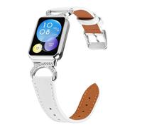 Bestgo Sport Leather Strap Compatible with Xiaomi Smart Band 10/9/8 Pro