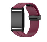Bestgo Wrist Strap for Polar Loop, Sport Silicone Watch Band Replacement Wrist Strap Compatible with Polar Loop - Wine Red