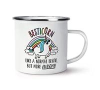 Besticorn Unicorn Like A Normal Bestie But More Awesome Enamel Mug Cup